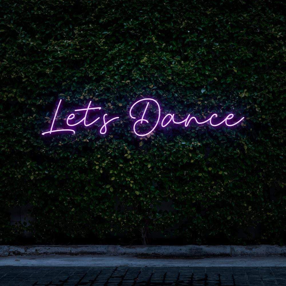 "Let's Dance" Neon Sign image 0