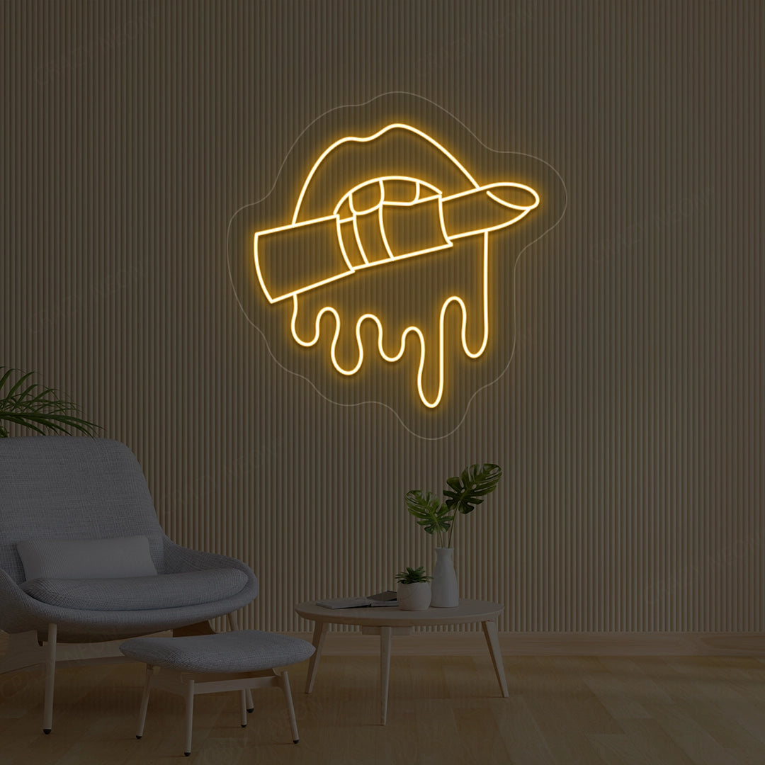Lipstick Makeup Artist Neon Sign image 4