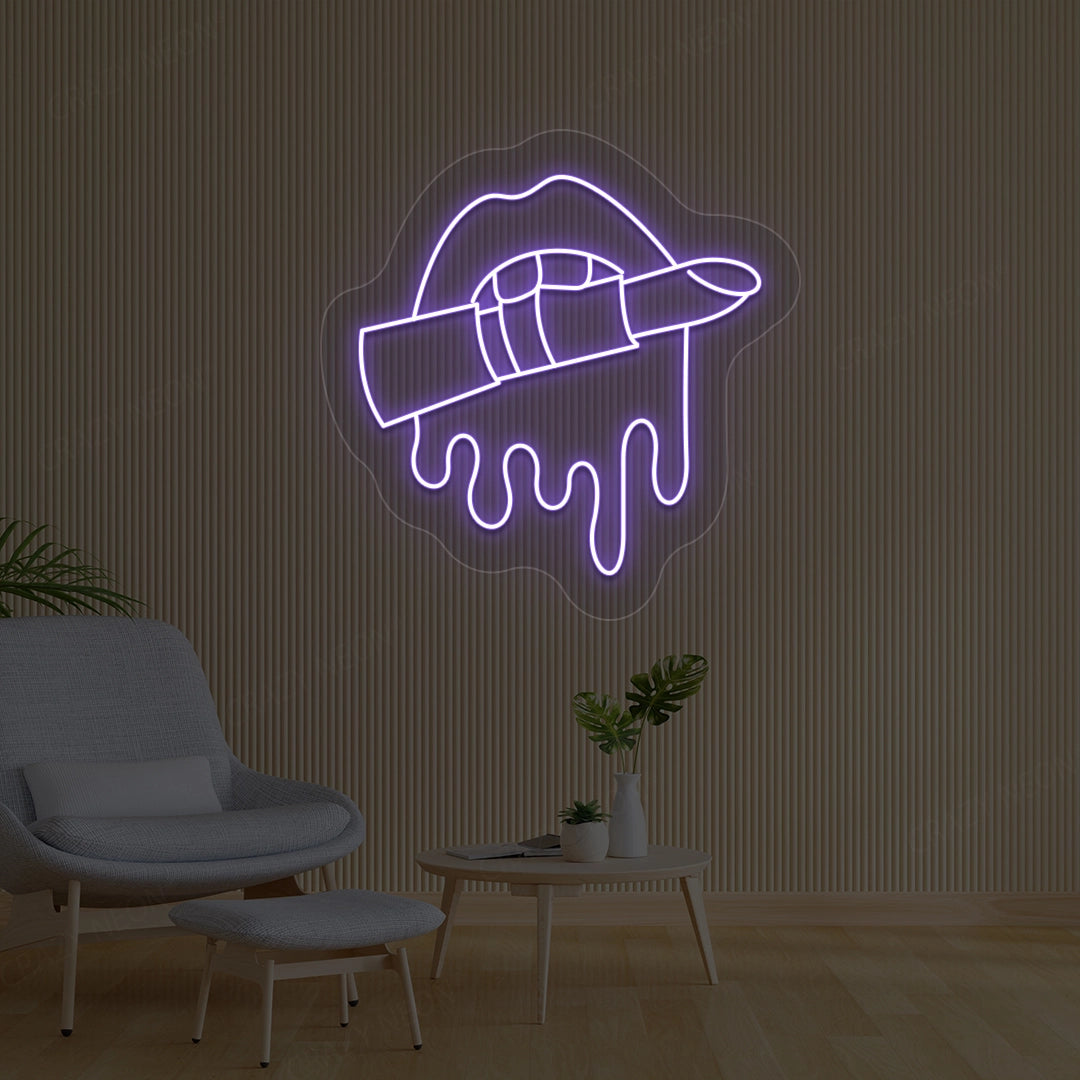 Lipstick Makeup Artist Neon Sign image 6