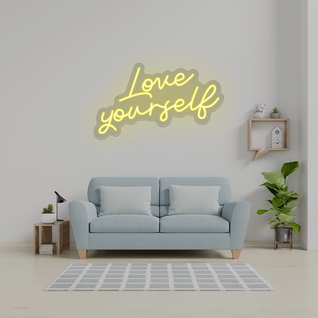 Love Yourself Neon Sign image 3