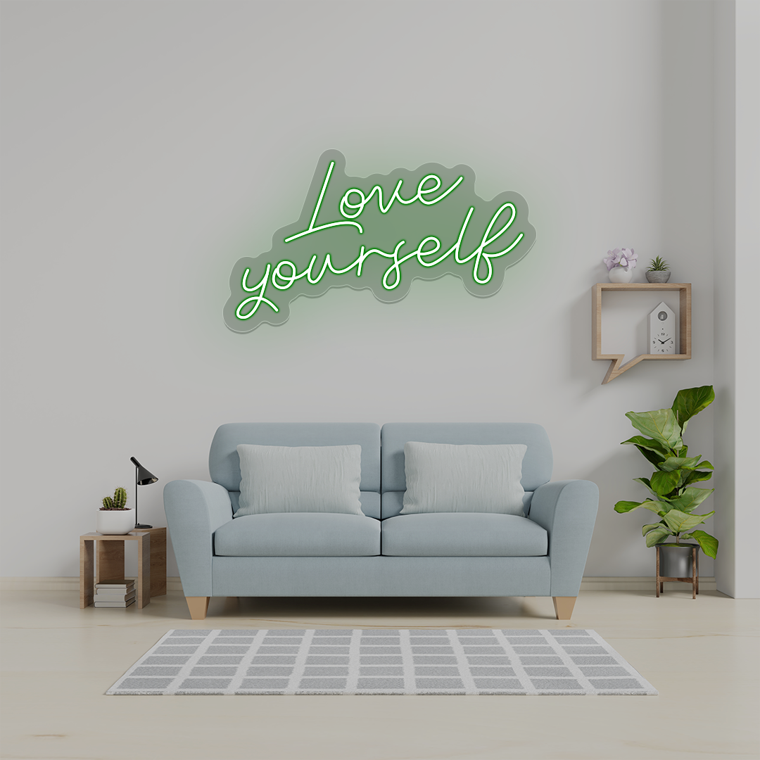 Love Yourself Neon Sign image 8