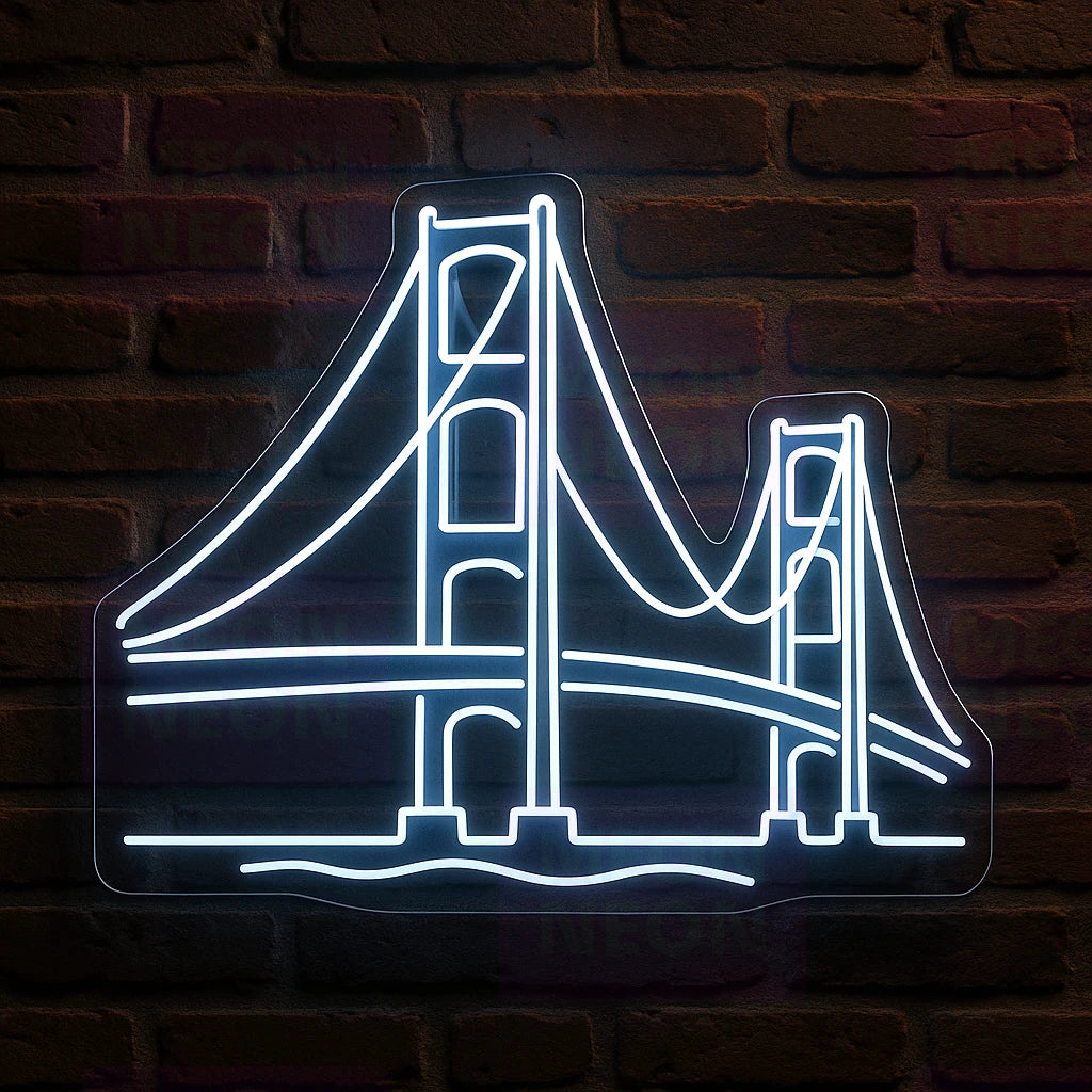 Mackinac Bridge LED Neon Sign