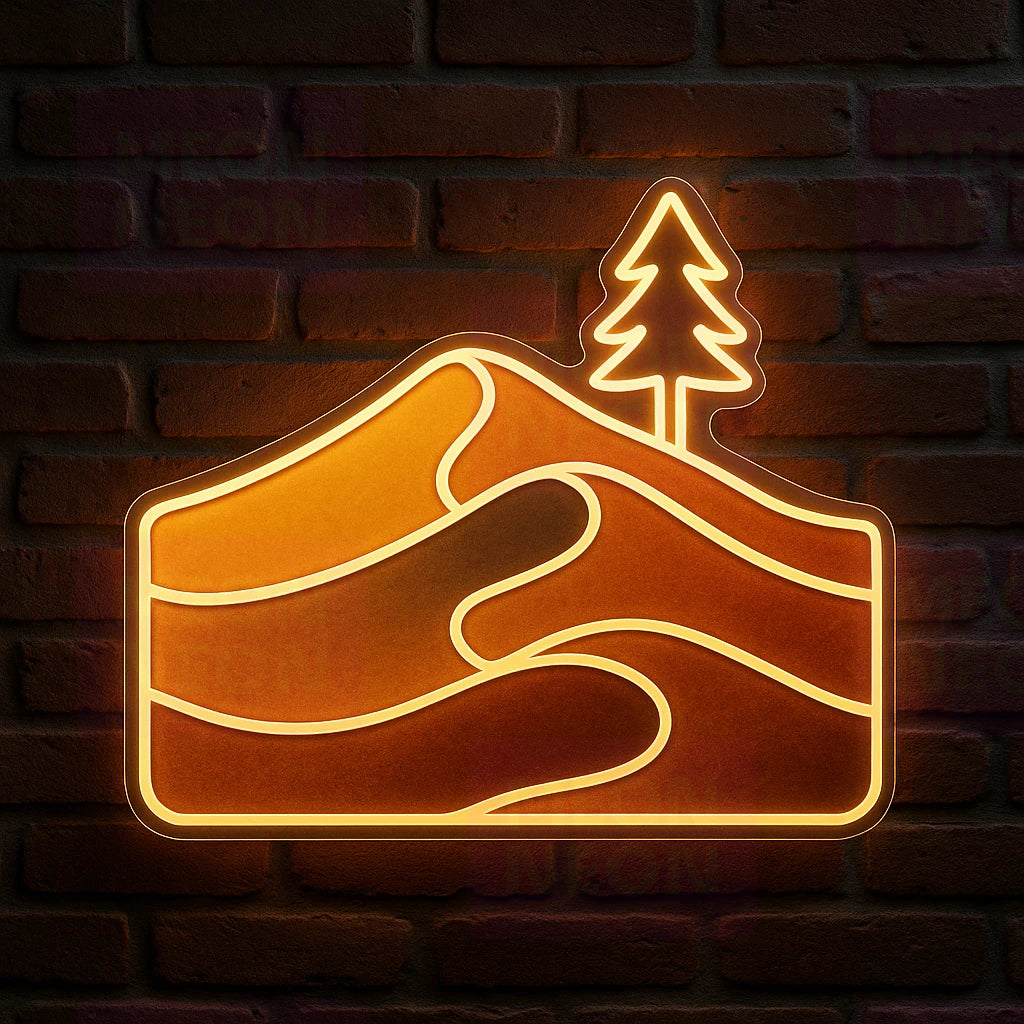 Michigan Dune LED Neon Sign