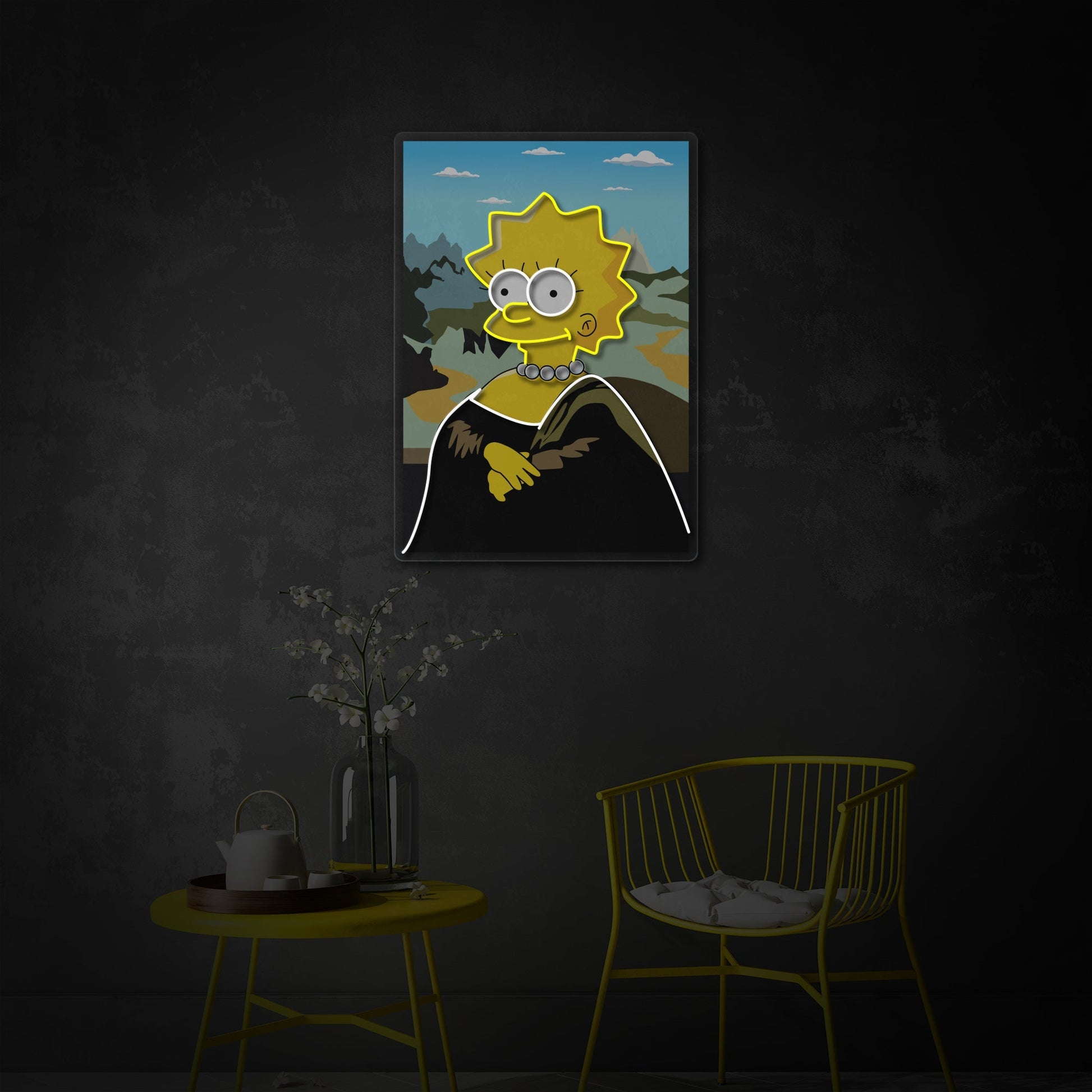 Mona Lisa Remix LED Neon Sign | Modern Pop Art - MEON NEON