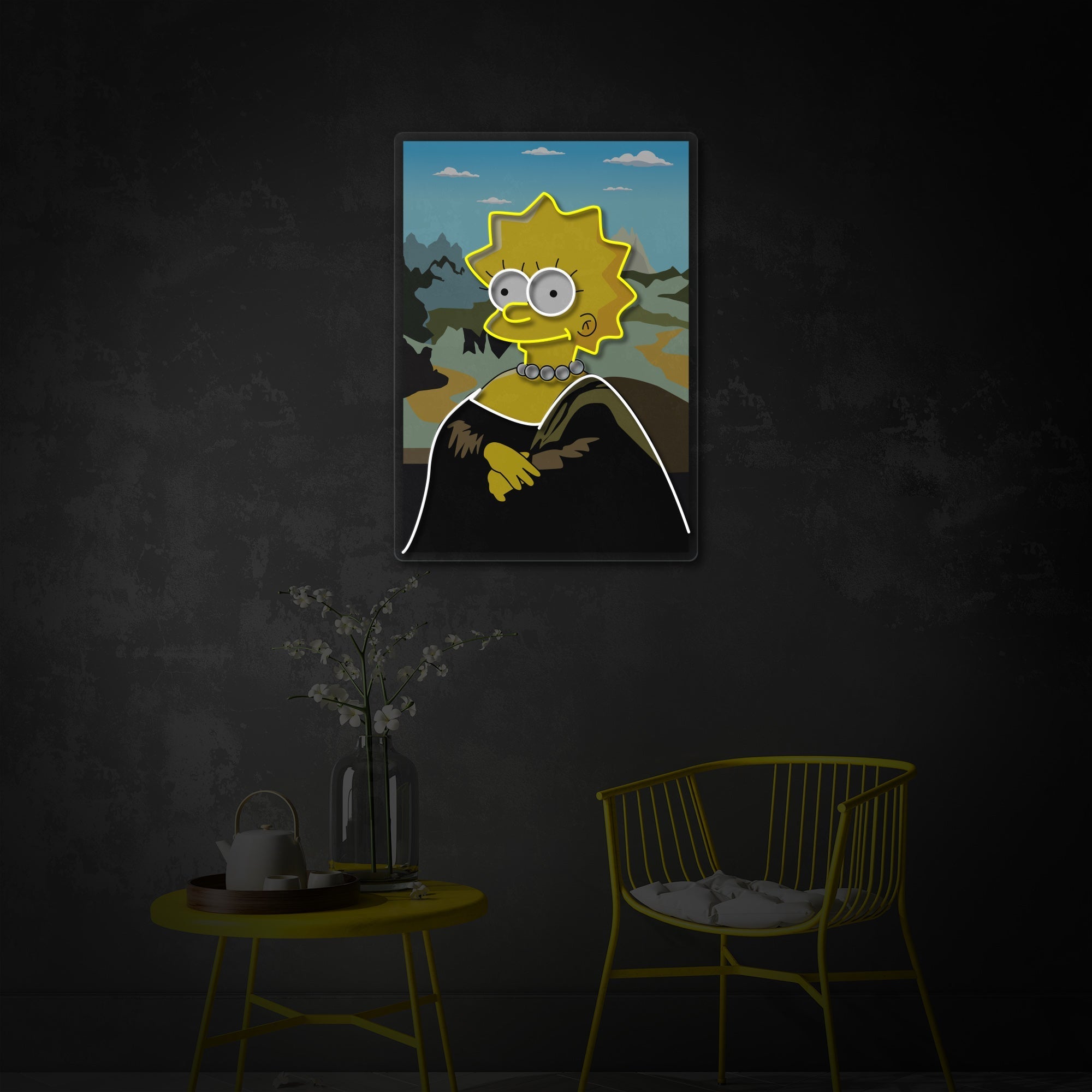 Mona Lisa Remix LED Neon Sign | Modern Pop Art - MEON NEON