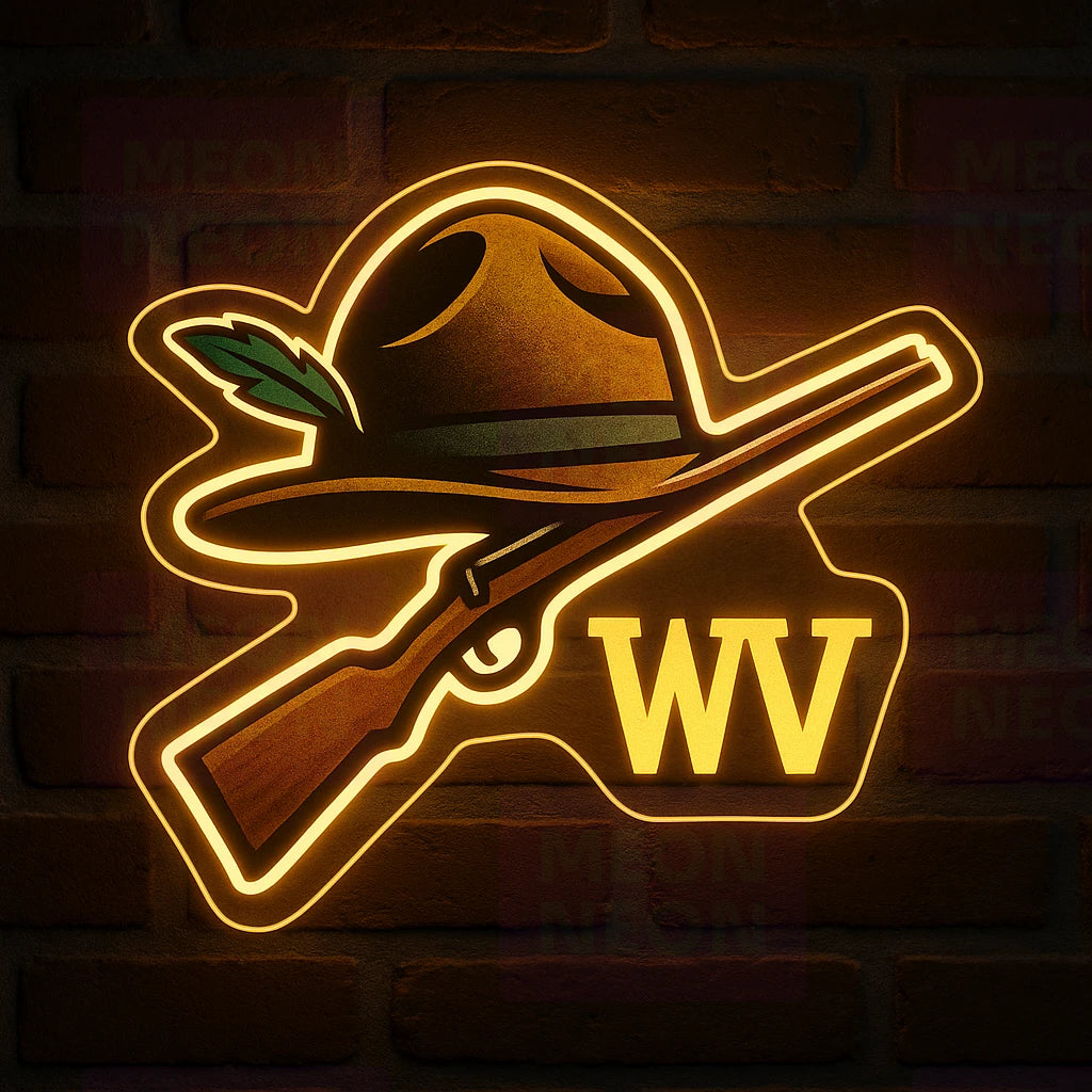 Mountaineer Spirit LED Neon Sign