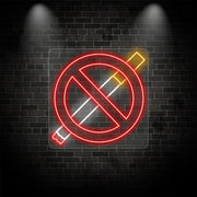 No Smoking Neon Sign image 0
