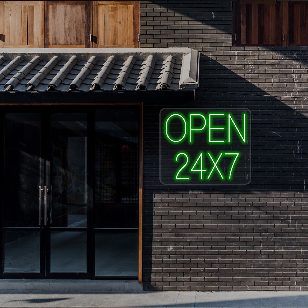 Open 24x7 Sign image 3
