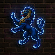 PA State Flag Lion LED Neon Sign