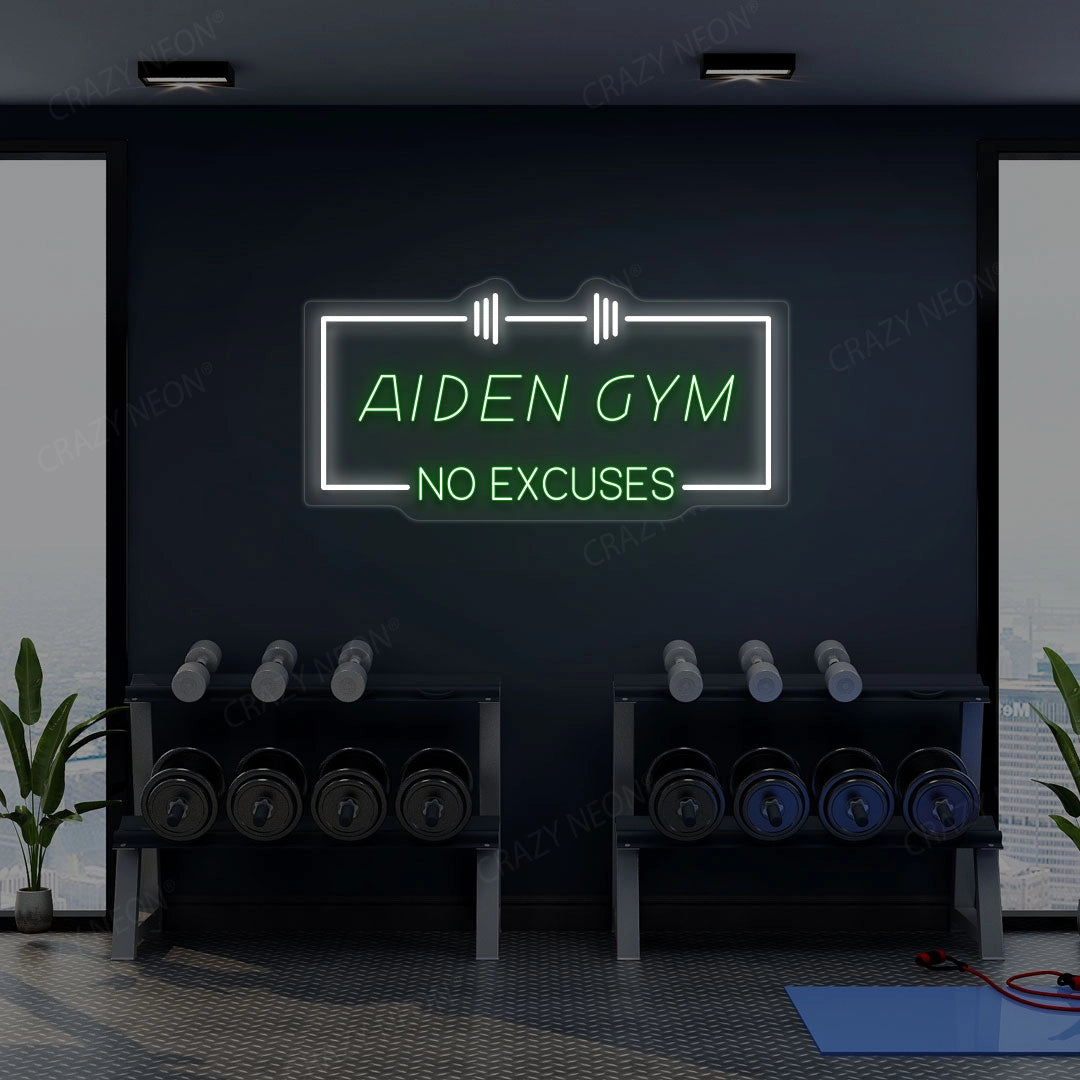 Personalized Gym Neon Sign image 2