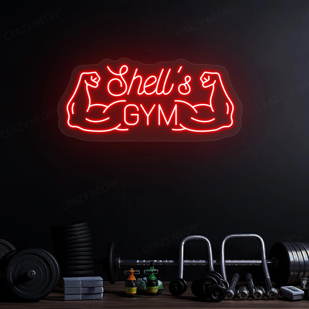 Personalized Muscle Neon Sign image 8