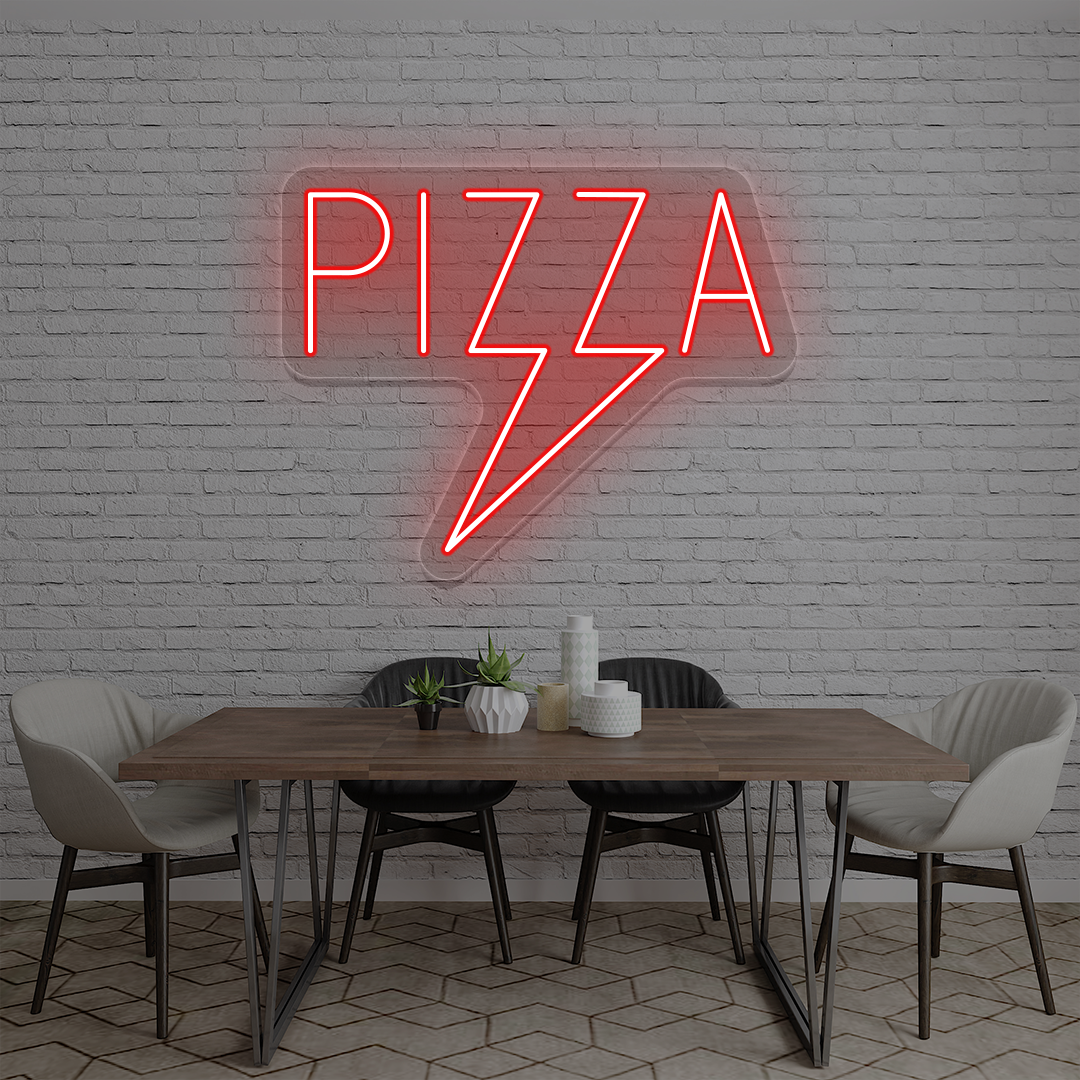Pizza Bolt Neon Sign image 1