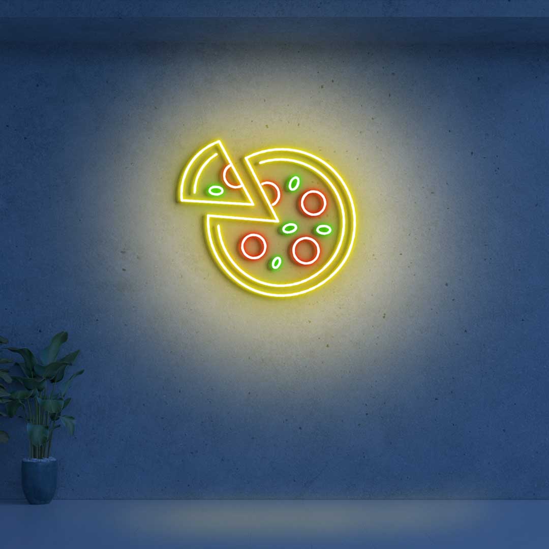 Pizza Neon Sign - Multicolor | CNUS004060 image 0
