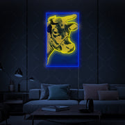 Pop Art Cow LED Neon Sign | Animal Wall Decor - MEON NEON