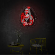 Pop Art Mona LED Neon Sign | Classic Art Remix - MEON NEON