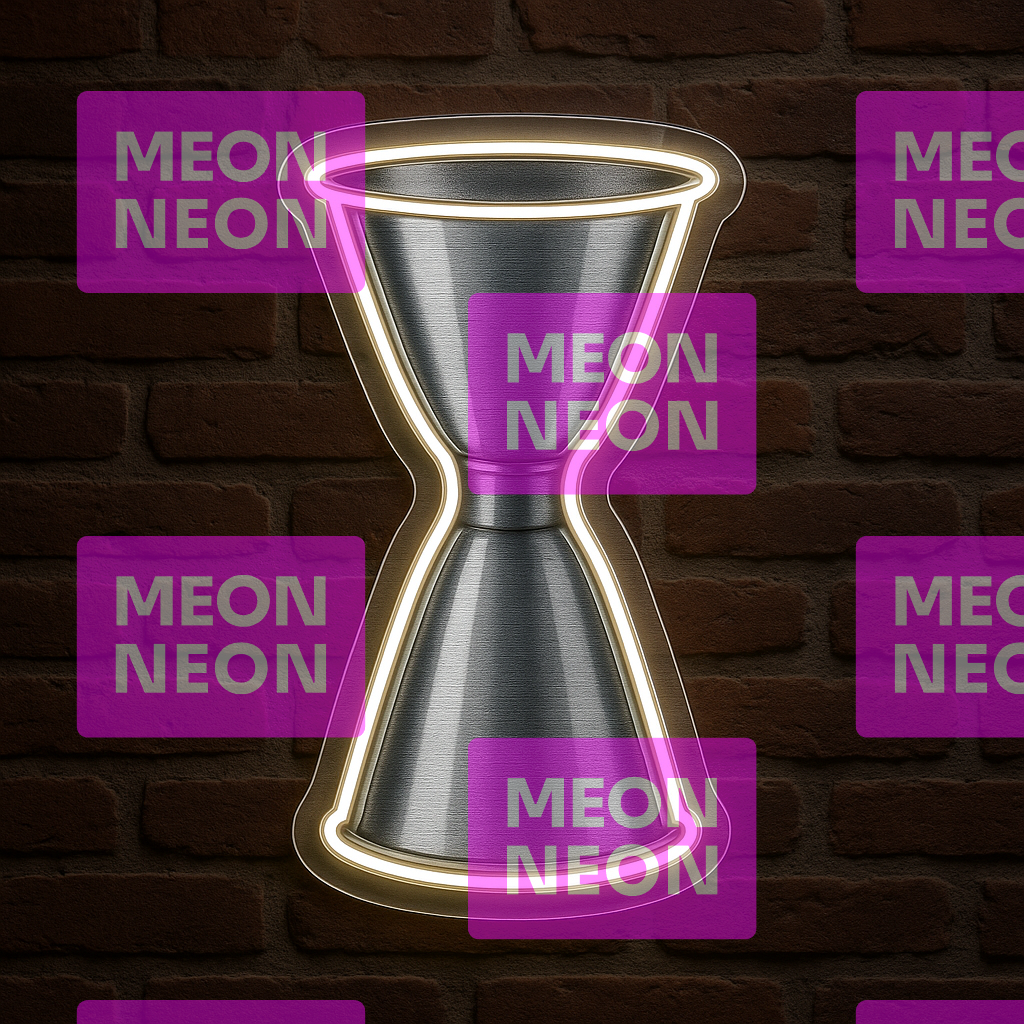 Precision Jigger LED Neon Sign