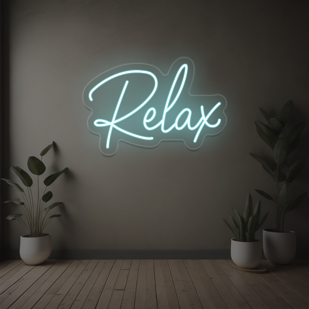 Relax Neon Sign image 0