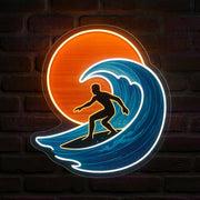 Sunset Surf LED Neon Sign