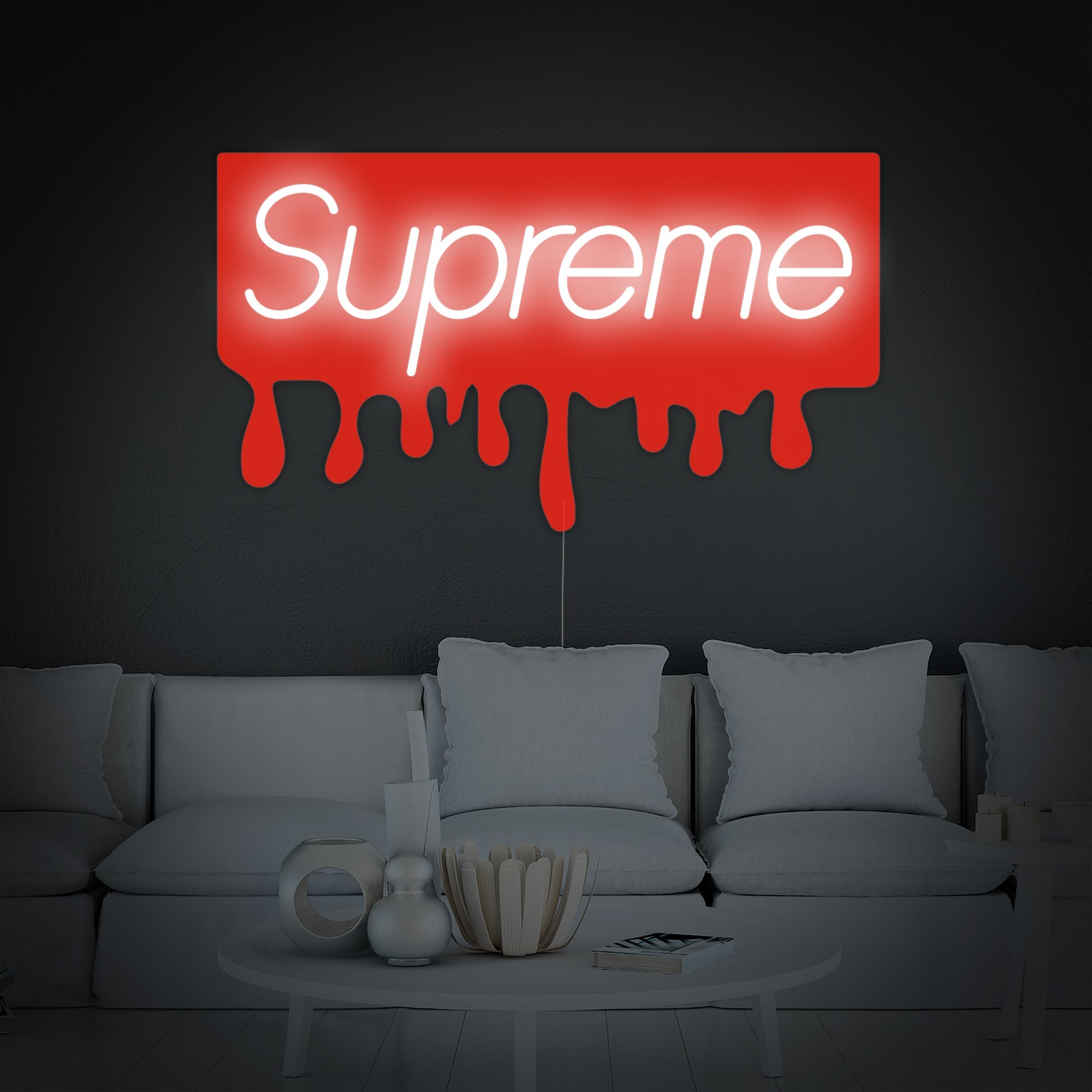 Super Drip LED Neon Sign | Streetwear Wall Art - MEON NEON