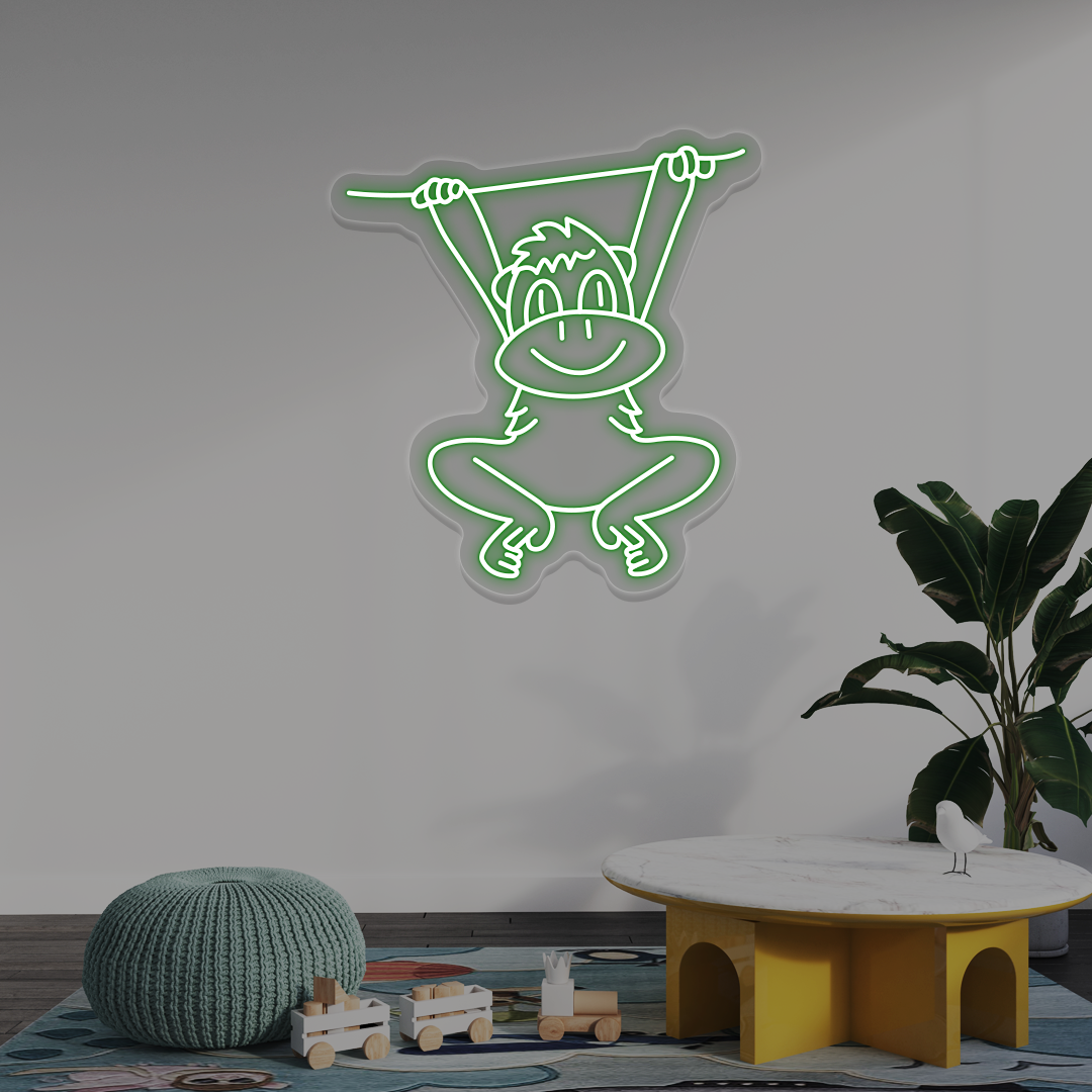 Swinging Monkey Neon Sign image 9