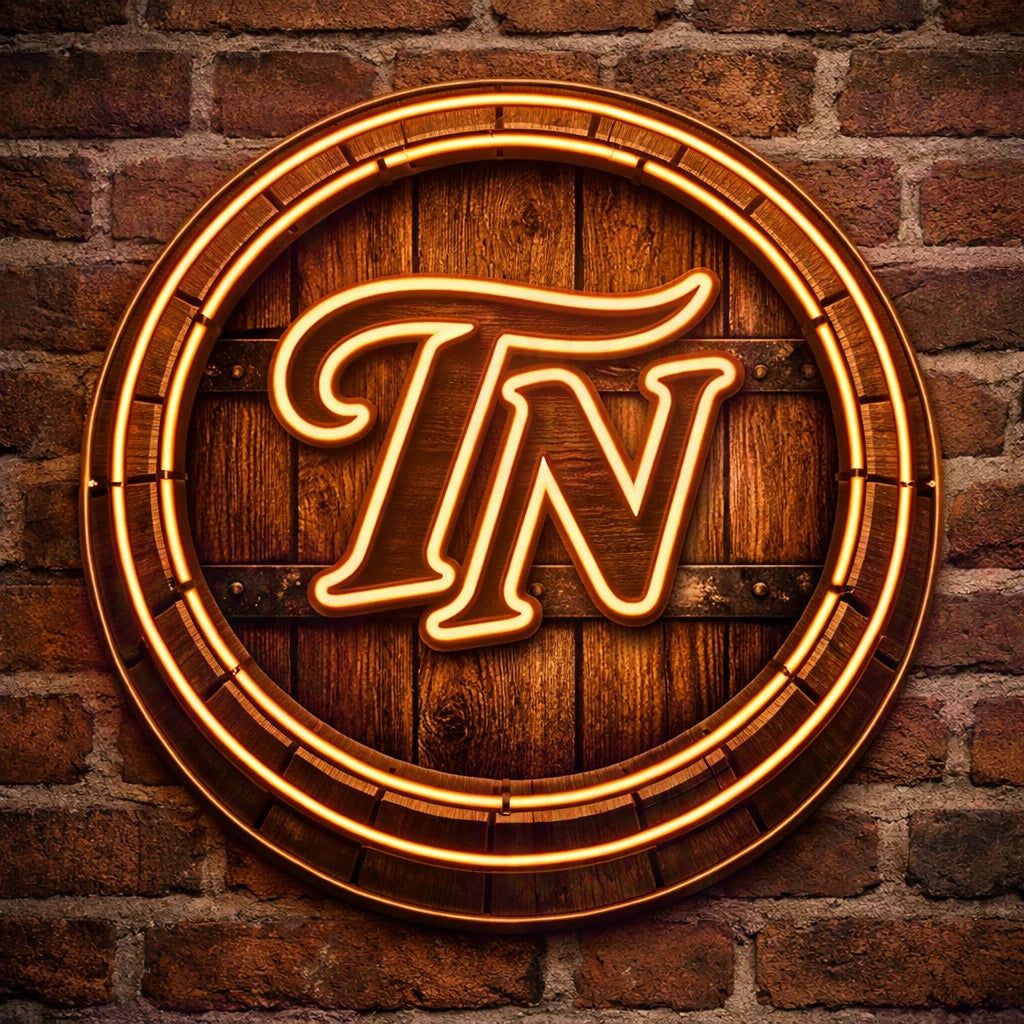 Tennessee Whiskey Barrel LED Neon Sign