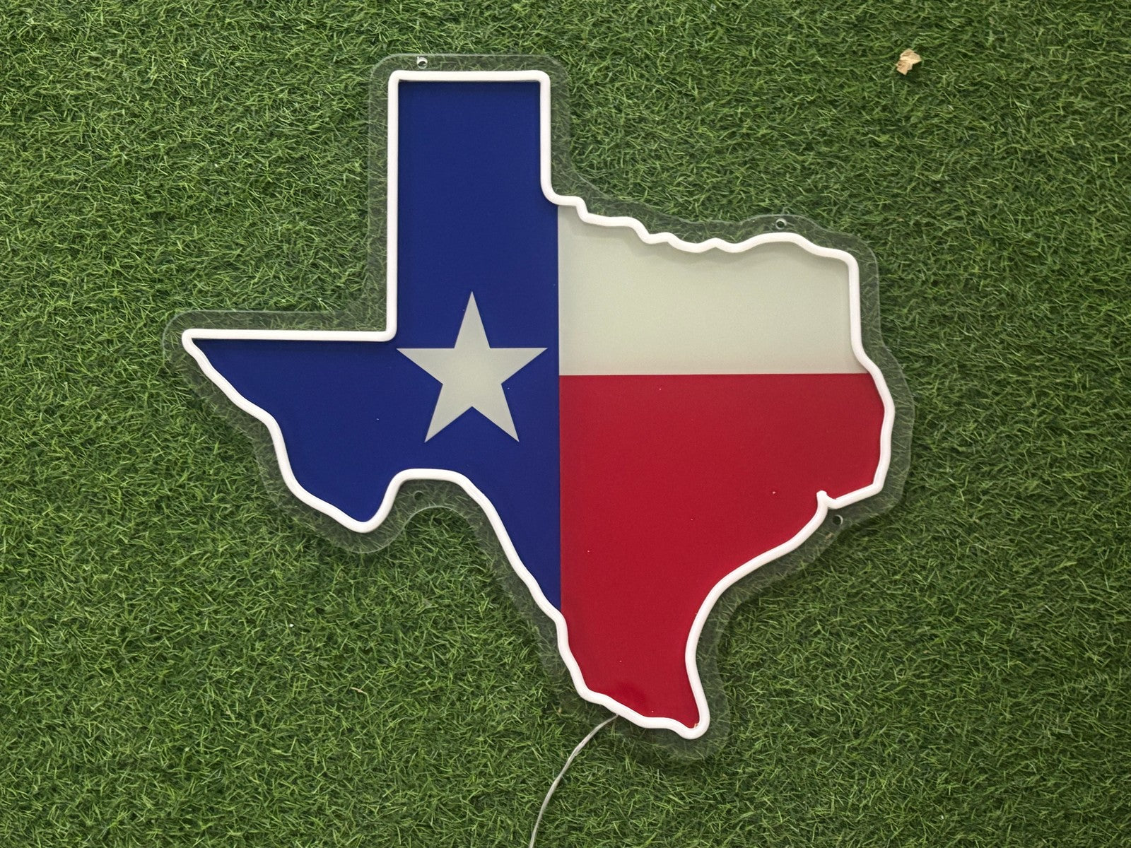 Texas Classic State Flag LED Neon Sign - MEON NEON