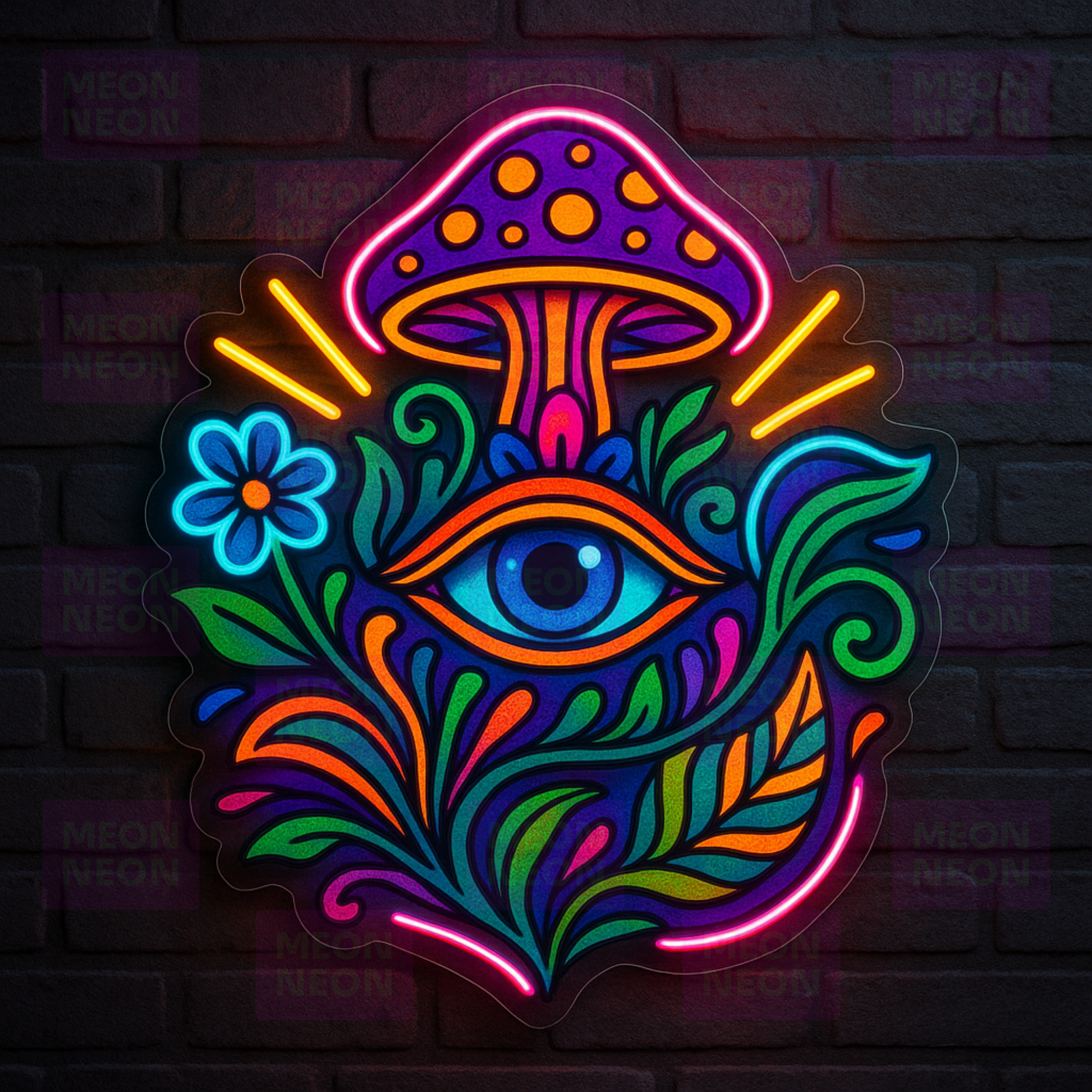 Third Eye Awakening LED Neon Sign - MEON NEON