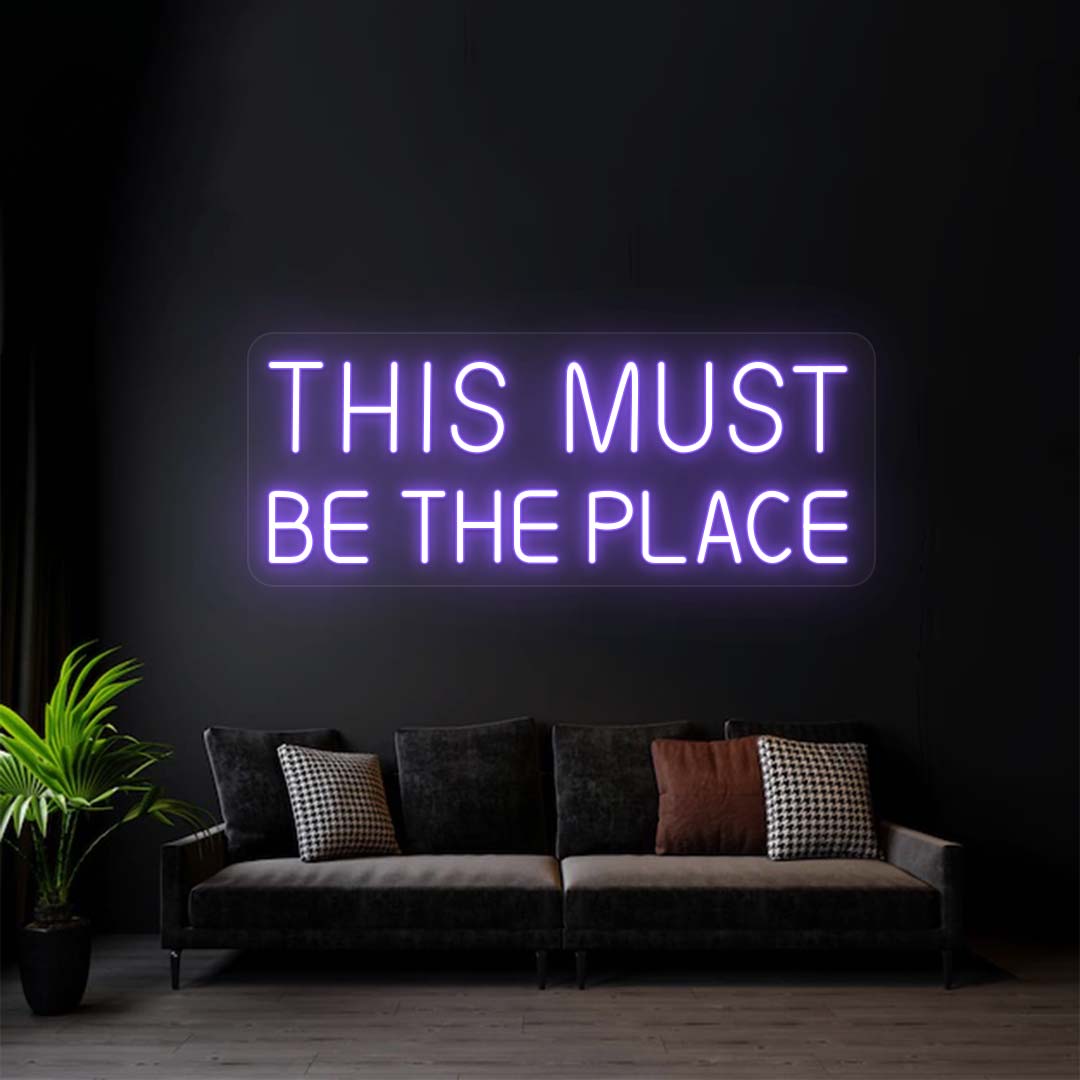 This Must Be The Place Sign image 5