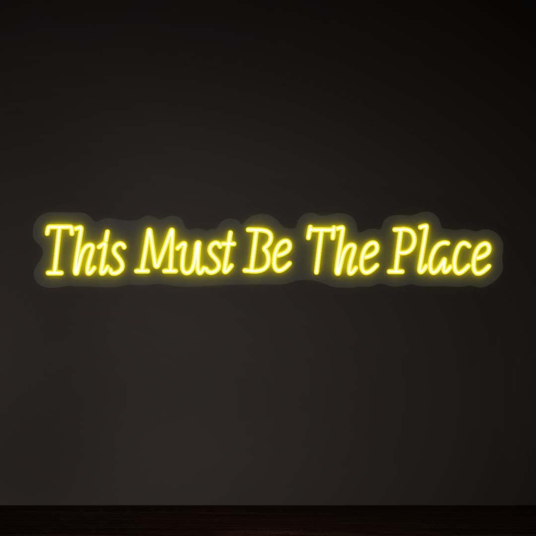 This Must Be The Place Sign image 7
