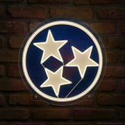 Three Stars Flag Motif LED Neon Sign