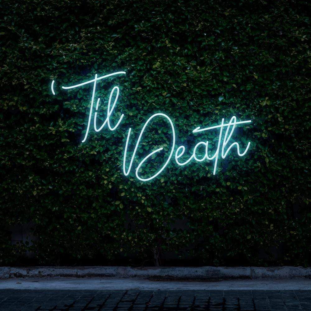 "Til Death" Neon Sign image 6