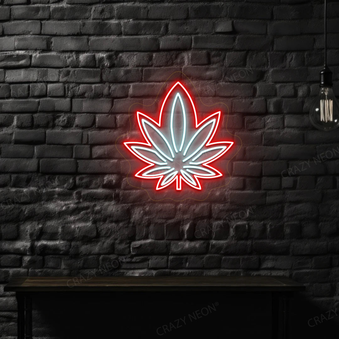 Trippy Weed Neon Sign image 3