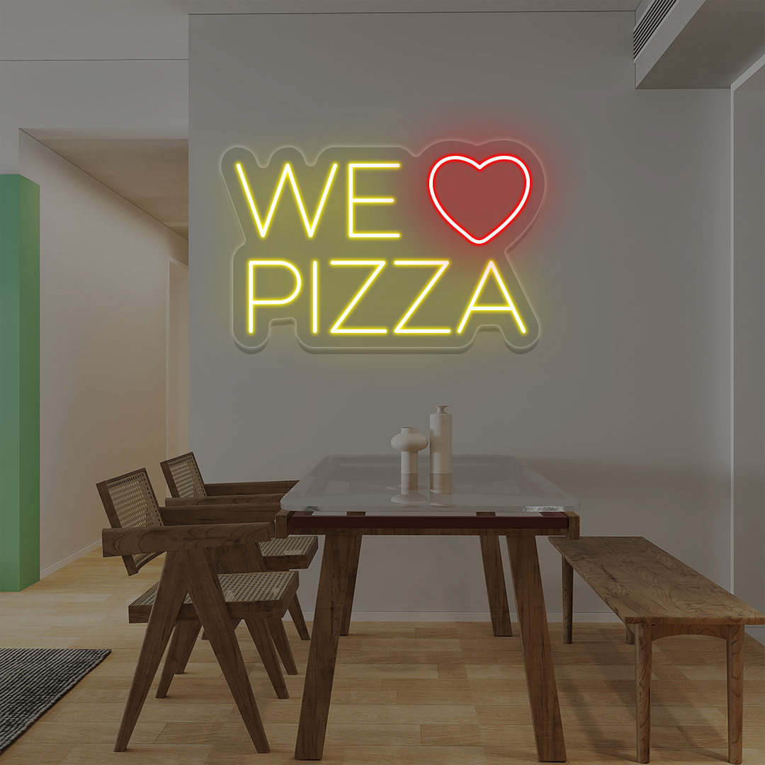 We Love Pizza Neon Sign image 3