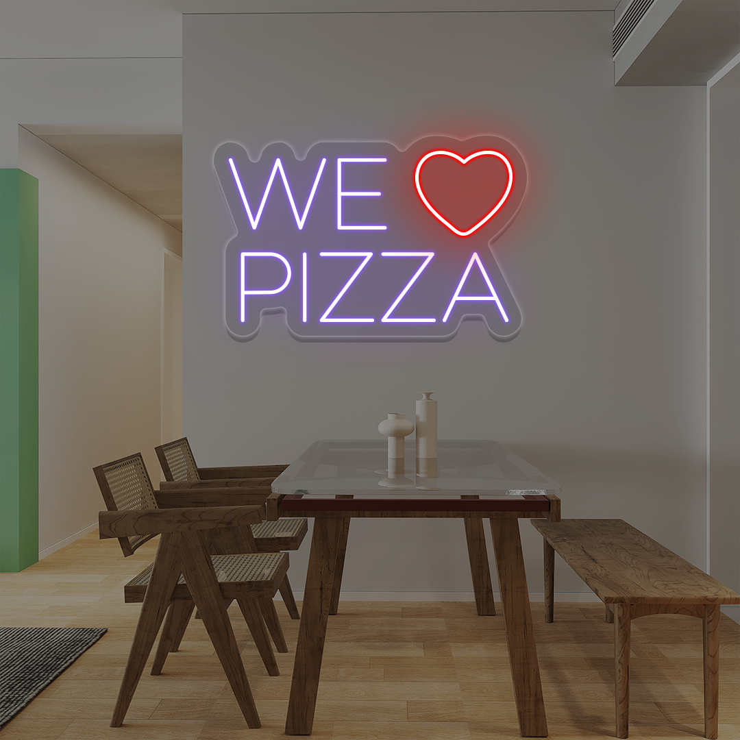 We Love Pizza Neon Sign image 4