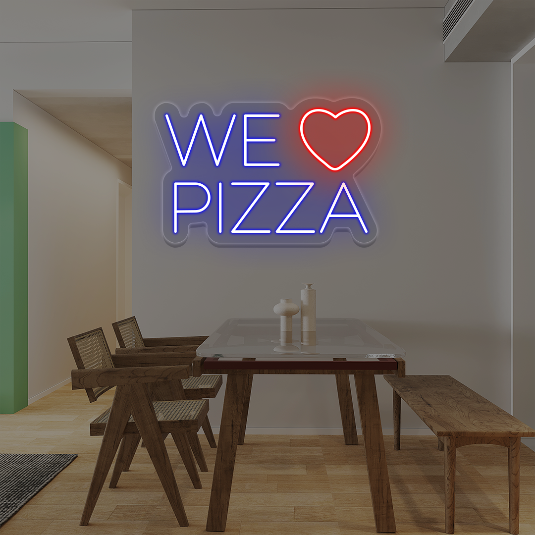 We Love Pizza Neon Sign image 6
