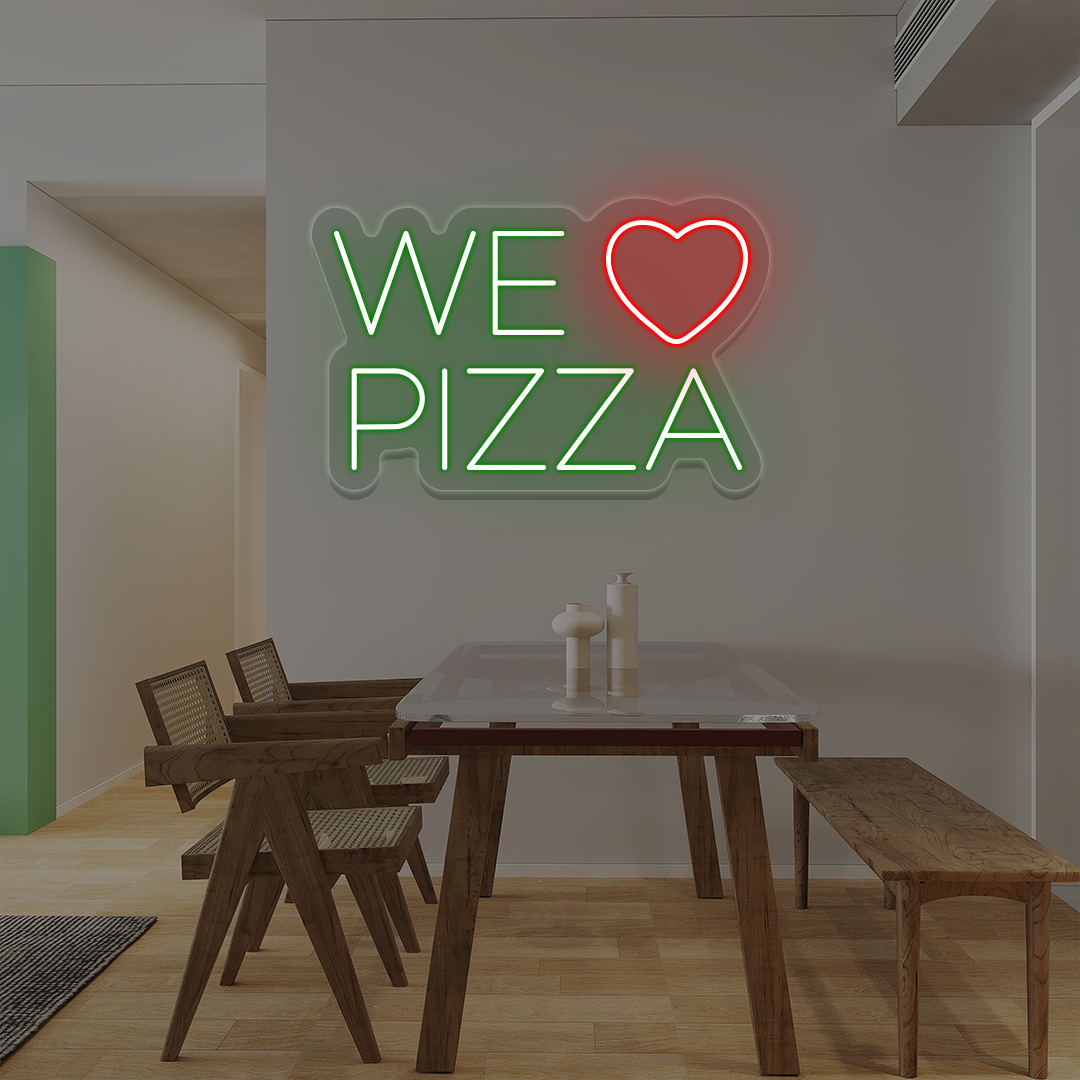 We Love Pizza Neon Sign image 8