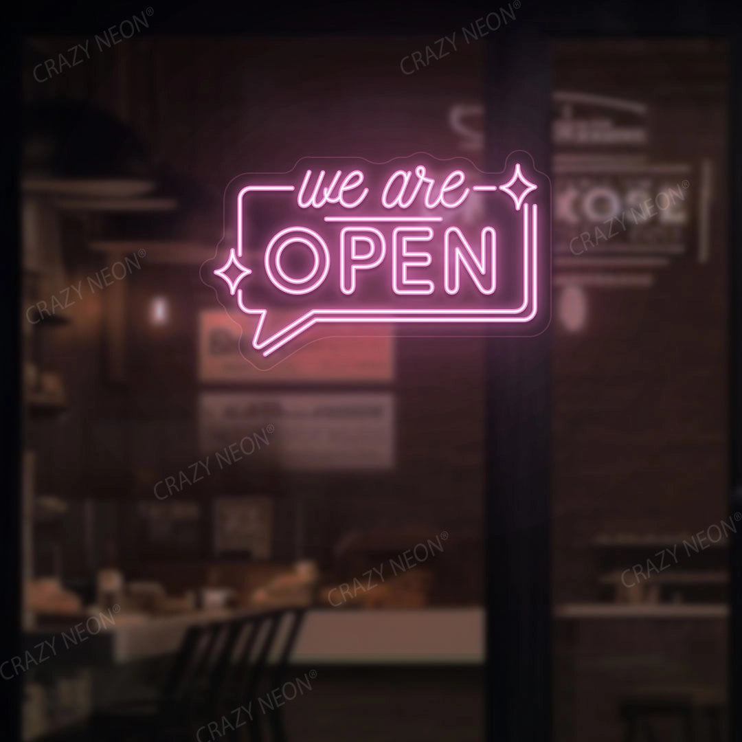 We are Open Sign in Message Box image 2