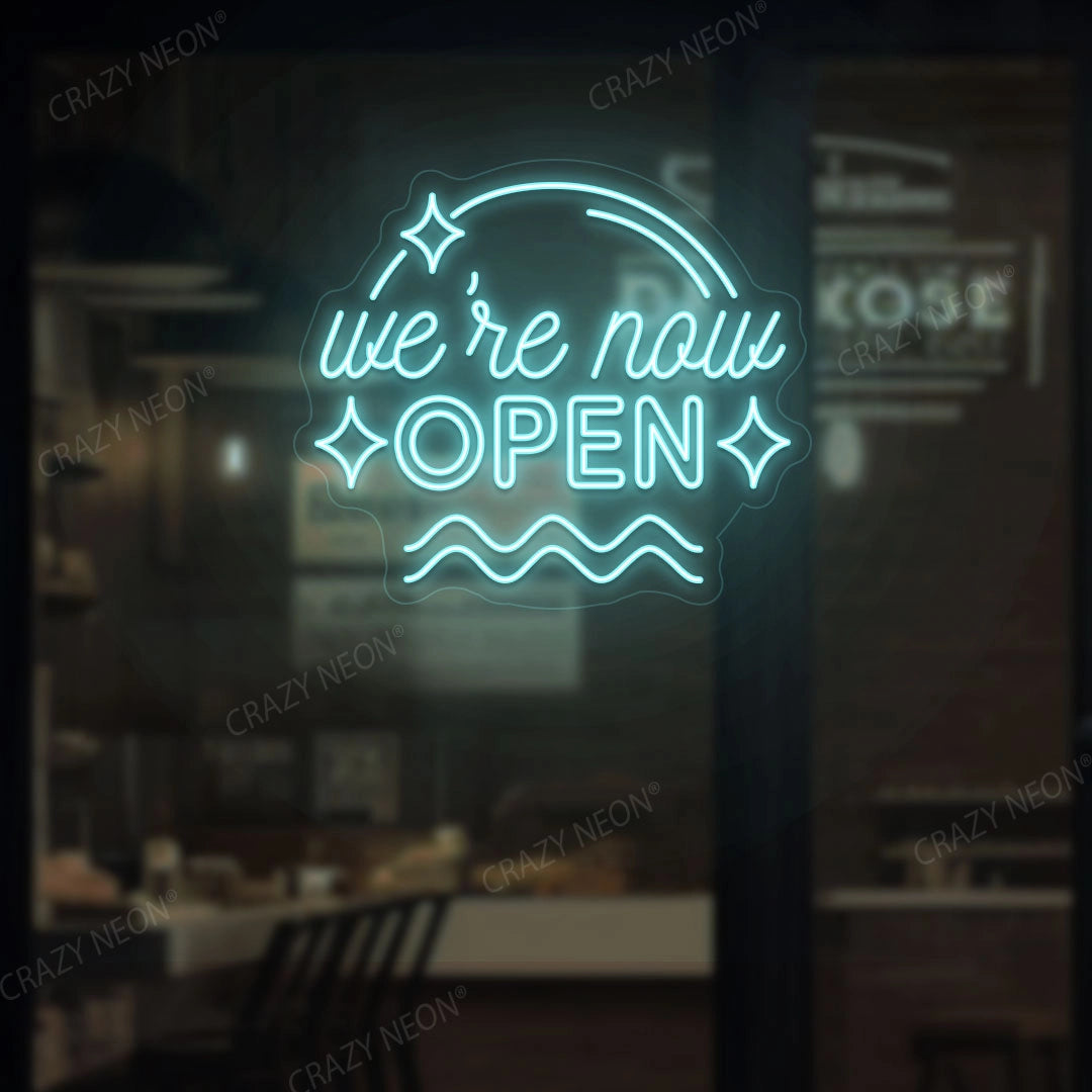 We're Now Open Sign image 6