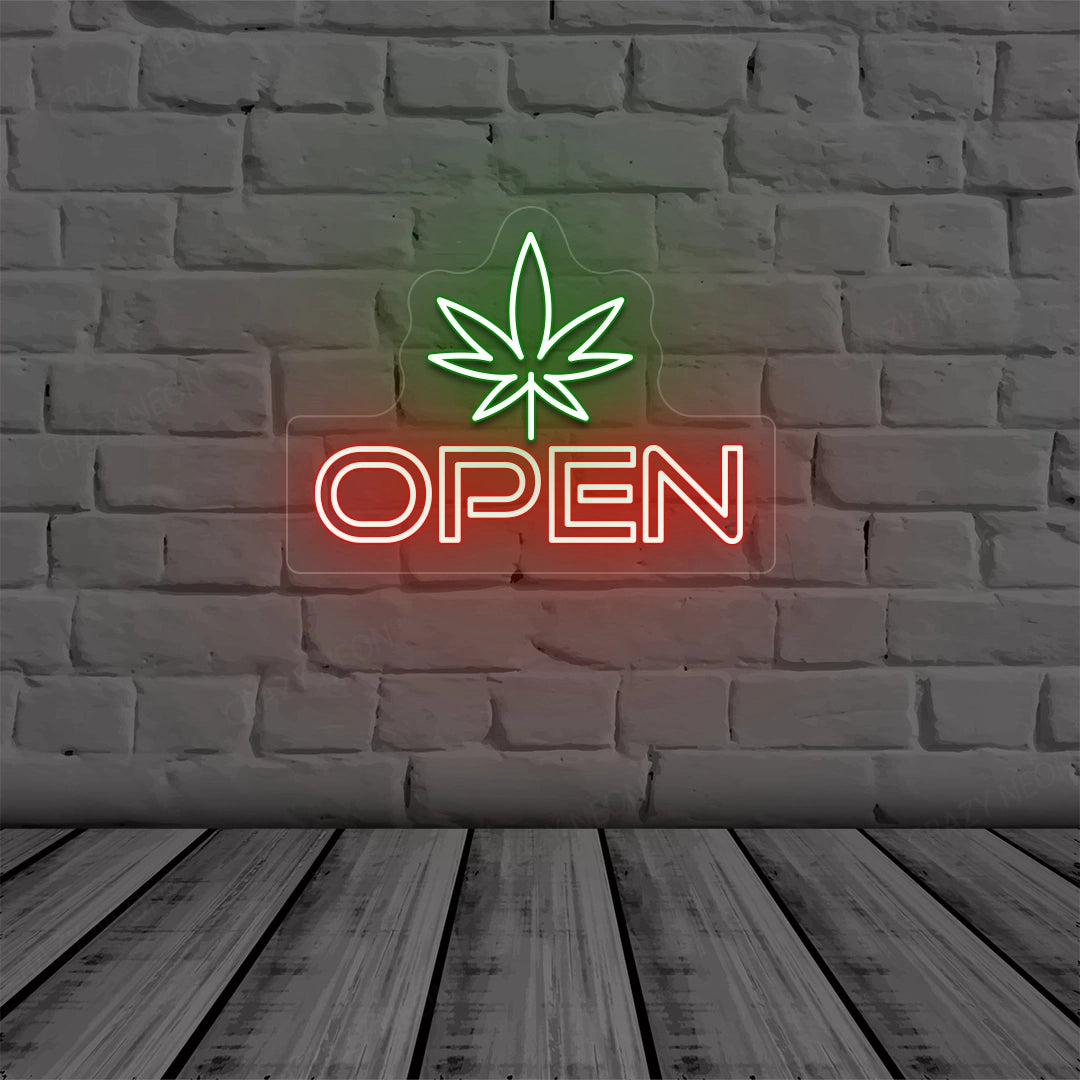 Weed Open Sign image 3