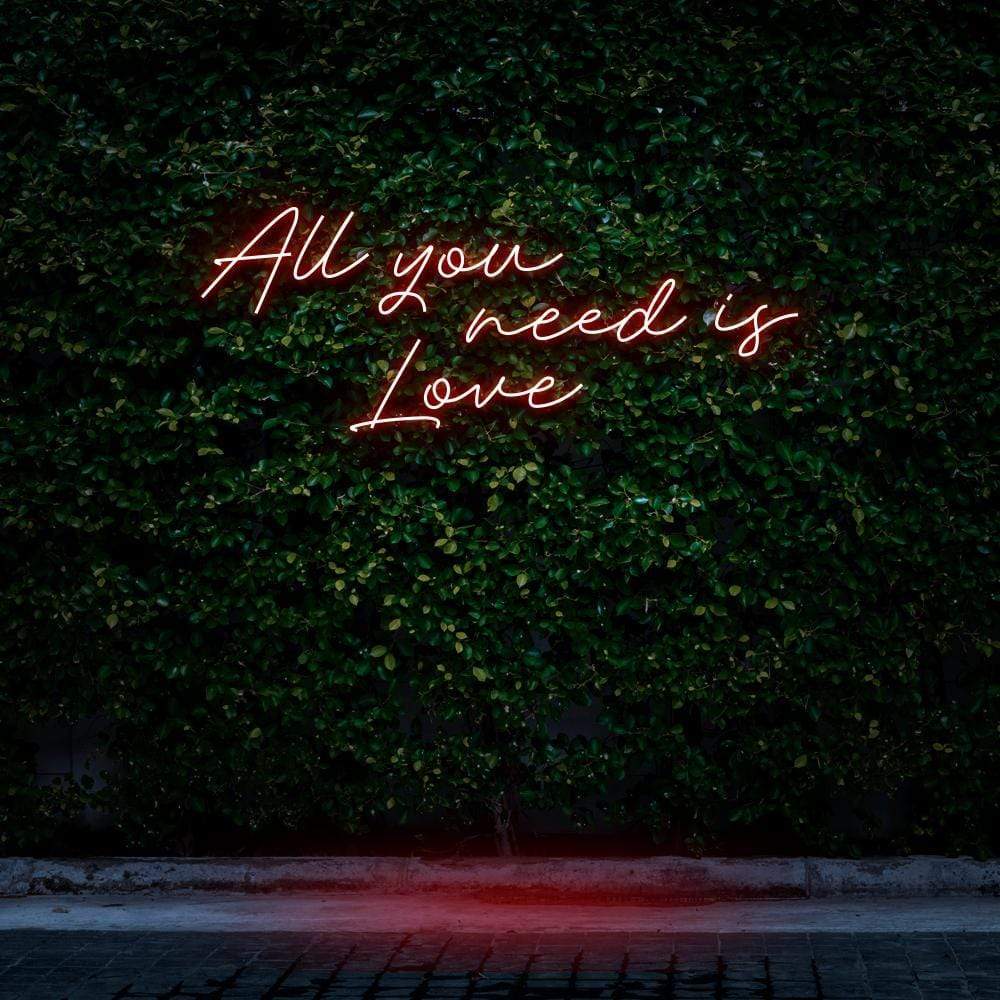 "All You Need Is Love" Neon Sign image 5