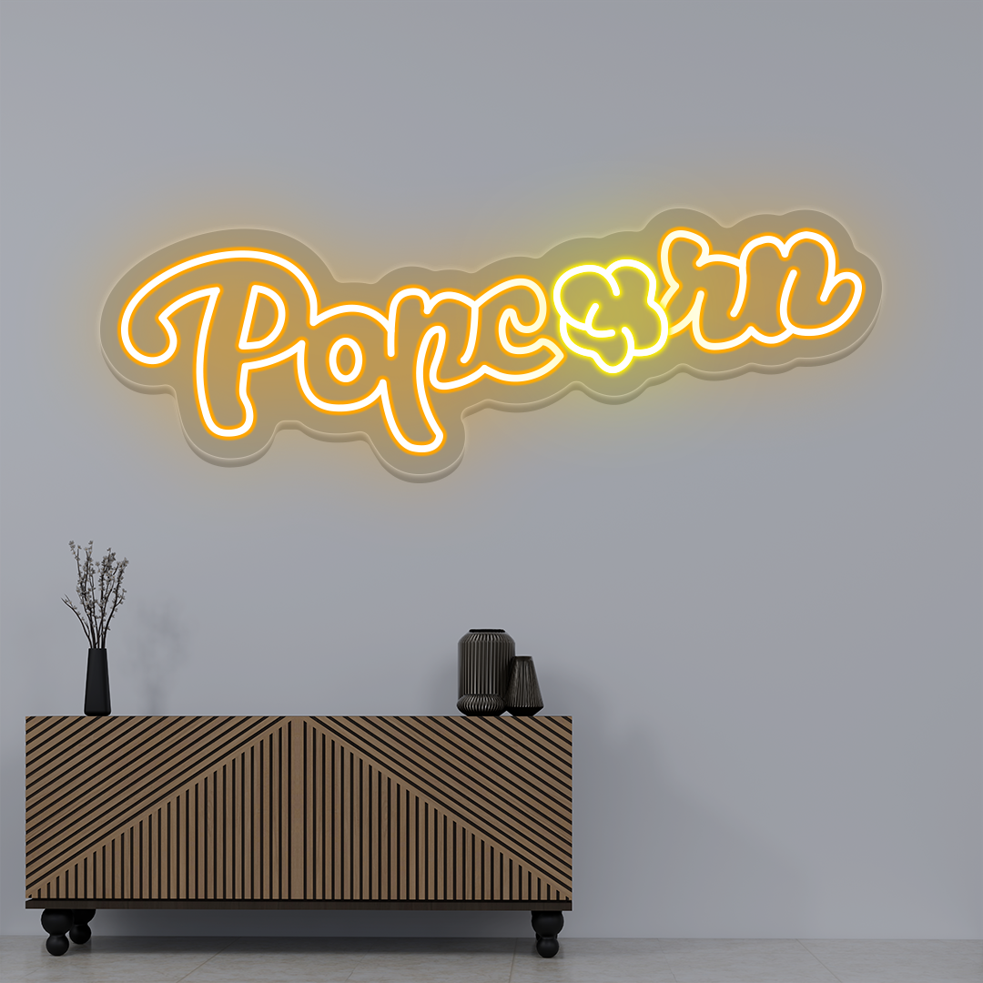 Popcorn Neon Sign image 2