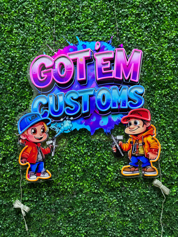 Got'em Customs Neon Sign